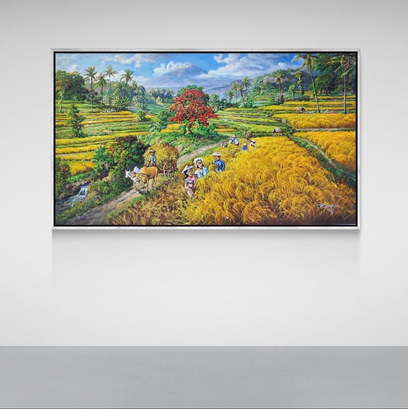 Harvest Path Through the Golden Fields